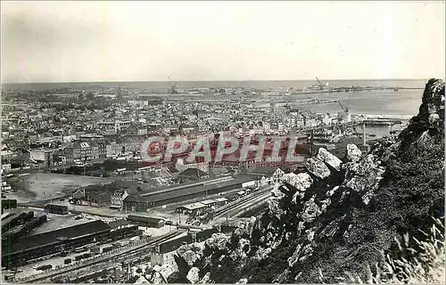 Cartes postales moderne Cherbourg Manche Les Deux Bassins Vus de la Montagne du Roule