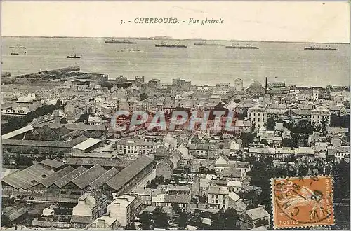 Cartes postales Cherbourg Vue generale