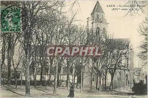 Cartes postales Caen Le Vieux Saint Etienne