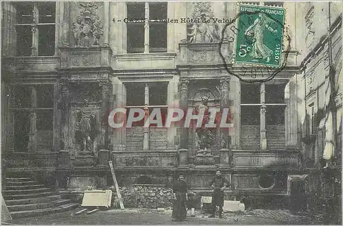 Cartes postales Caen Ancien Hotel de Valois Enfants