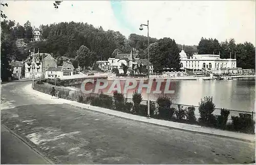 Moderne Karte Bagnoles de l'Orne Un coin du Lac et le Casino