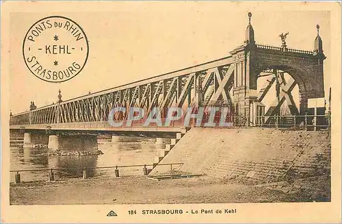 Cartes postales Strasbourg Le Pont de Kehl