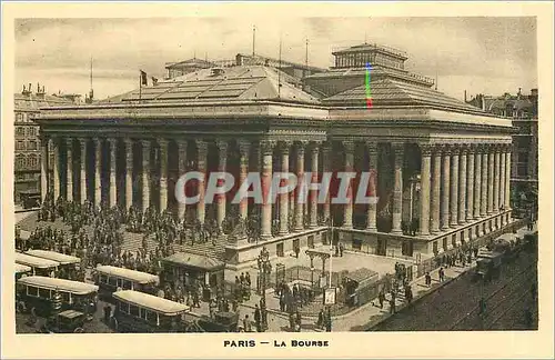 Cartes postales Paris La Bourse