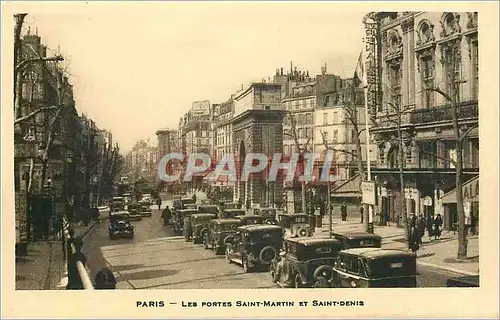 Ansichtskarte AK Paris Les Portes Saint Martin et Saint Denis