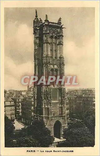 Cartes postales Paris La Tour Saint Jacques