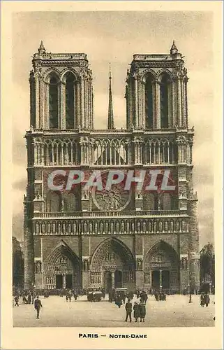 Cartes postales Paris Notre Dame