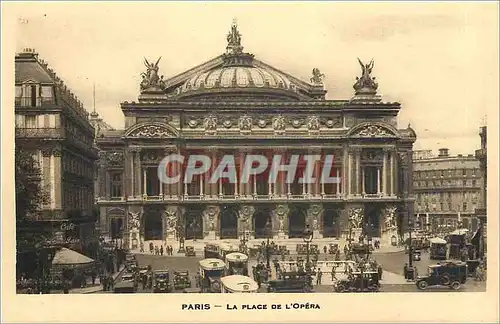 Cartes postales Paris La Place de l'Opera