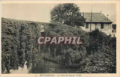 Cartes postales Betharram Le Pont de Lierre