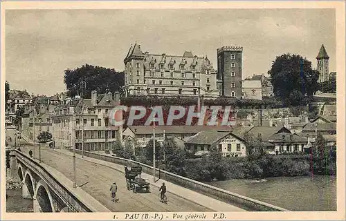 Cartes postales Pau BP Vue generale PD