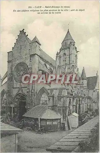 Cartes postales Caen Saint Etienne le Vieux