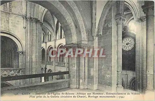Cartes postales Caen Interieur de l'Eglise St Etienne