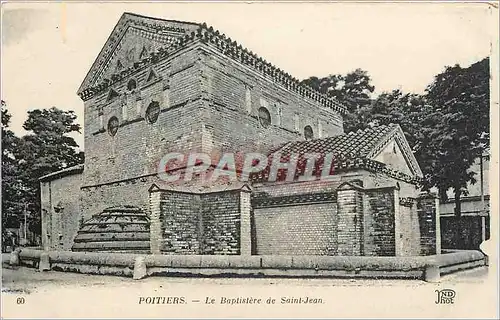 Ansichtskarte AK Poitiers Le Baptistere de Saint Jean