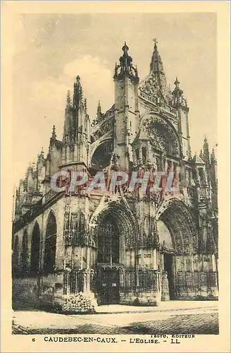 Cartes postales Caudebec en Caux L'Eglise