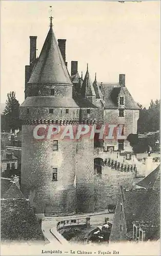 Ansichtskarte AK Langeais Le Chateau Facade Est