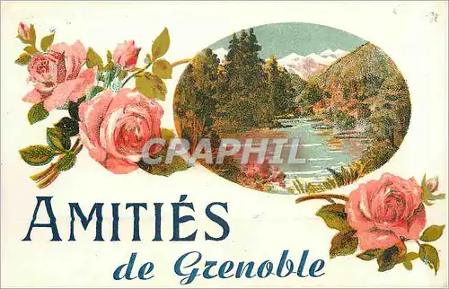Cartes postales Amities de Grenoble