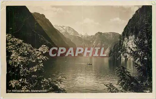 Cartes postales Konigssee vom Malerwinkel