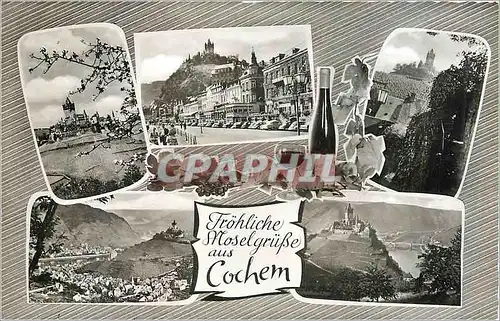 Cartes postales Frohliche Moselgrusse aus Cochem