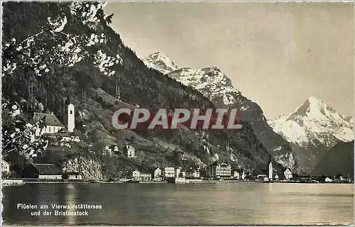 Cartes postales moderne Fluelen am Vierwaldstattersee und der Bristenstock