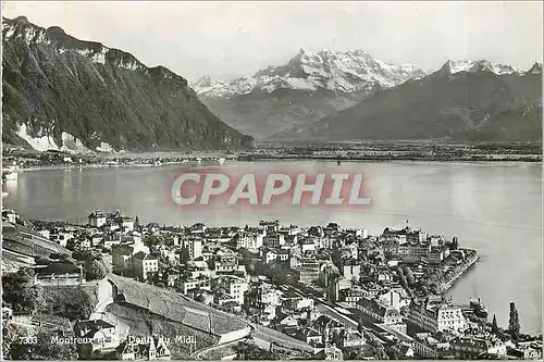 Cartes postales moderne Montreux et les Dents du Midi