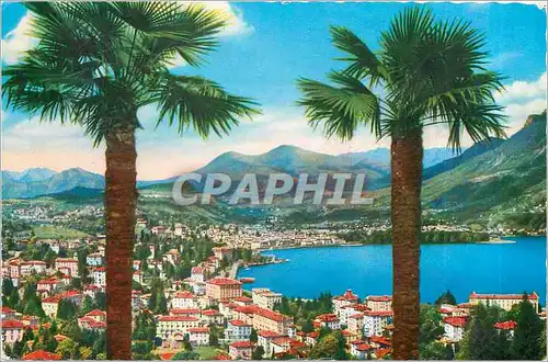 Cartes postales moderne Lugano Panorama