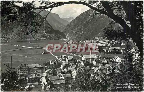 Cartes postales moderne Andermatt gegen das Urnerloch