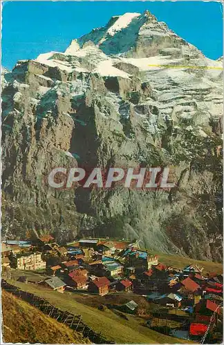 Cartes postales moderne Murren und Jungfrau