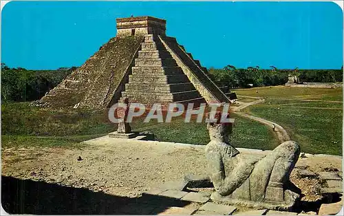 Cartes postales moderne Chichen Itza Yucatan Mexico El Castillo
