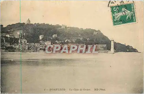 Cartes postales Honfleur La Cote de Grace