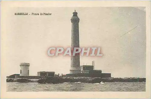 Cartes postales Marseille Phare de Planier Phare