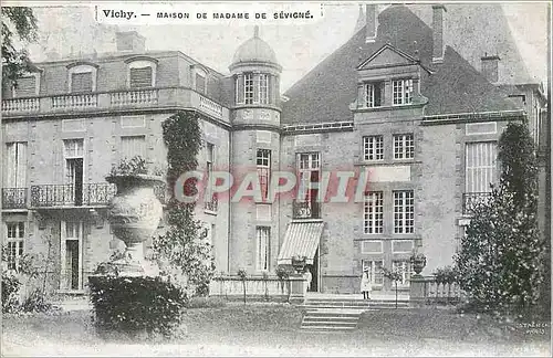 Cartes postales Vichy Maison de Madame de Sevigne