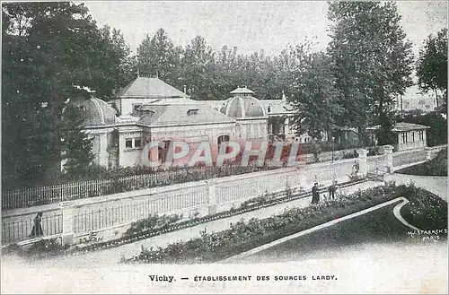 Cartes postales Vichy Etablissement des Sources Lardy