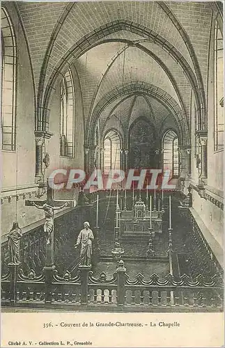 Cartes postales Couvent de la Grande Chartreuse La Chapelle