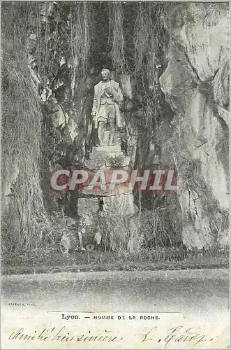 Cartes postales Lyon Homme de la Roche