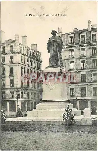 Ansichtskarte AK Lyon Monument Ollier