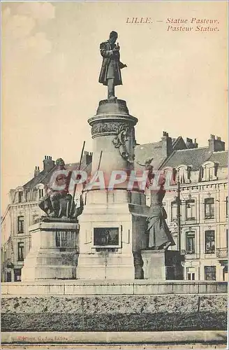 Cartes postales Lille Statue Pasteur