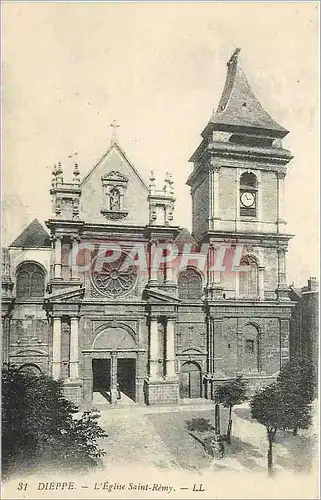 Ansichtskarte AK Dieppe L'Eglise Saint Remy