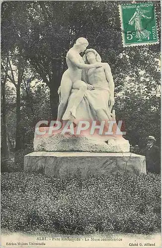 Cartes postales Albi Parc Rochegude La Muse Consolatrice