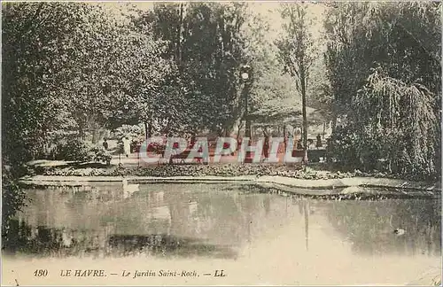 Cartes postales Le Havre Le Jardin Saint Roch