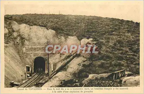 Cartes postales Tunnel de Tavannes