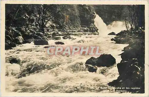 Cartes postales La Chute du Doubs et les rapides