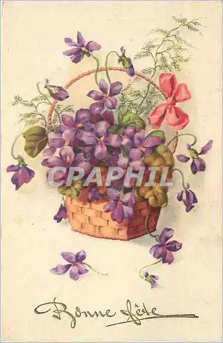 Cartes postales Bonne Fete Fleurs