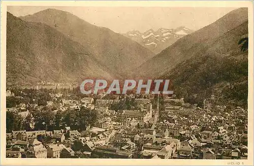 Cartes postales Pyrenees Ocean Luchon Vue Generale