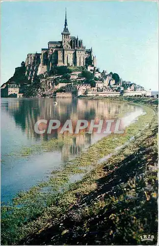 Cartes postales moderne Le Mont Saint Michel Vue generale L'Arrivee a Maree Haute