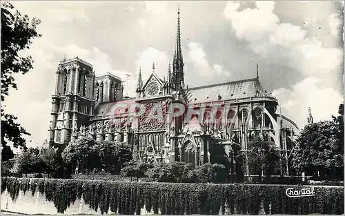 Cartes postales moderne Paris Notre Dame et Rosace Sud