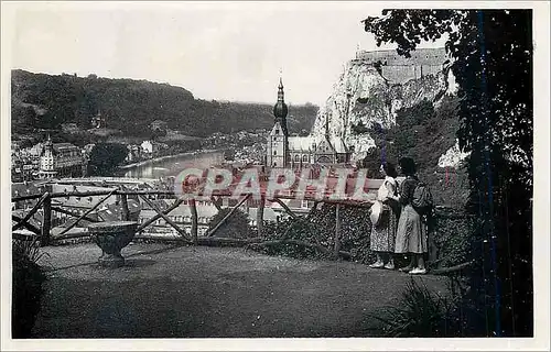Cartes postales Dinant Vue des Jardins de Mont Fat