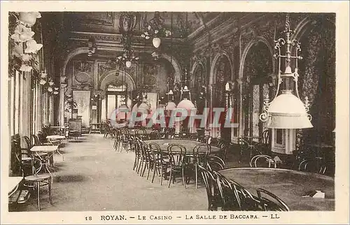 Cartes postales Royan Le Casino La Salle de Baccara