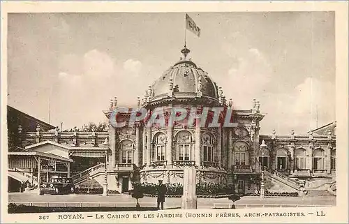 Cartes postales Royan Le Casino et les Jardins