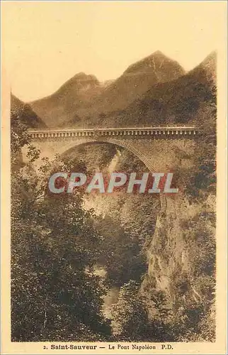 Cartes postales Saint Sauveur Le Pont Napoleon