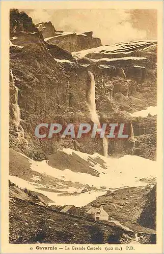 Cartes postales Gavarnie La Grande Cascade