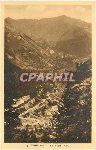 Cartes postales Cauterets Le Limacon